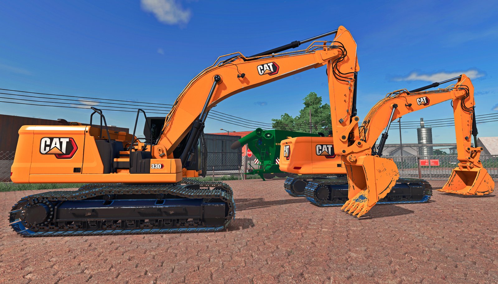 Escavadeira caterpillar 330